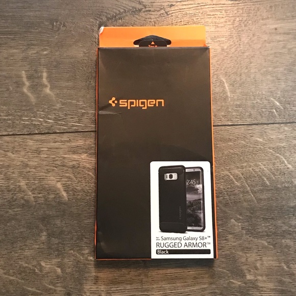 Spigen Rugged Armor Galaxy S8+ Case NIB‎ - Picture 1 of 6